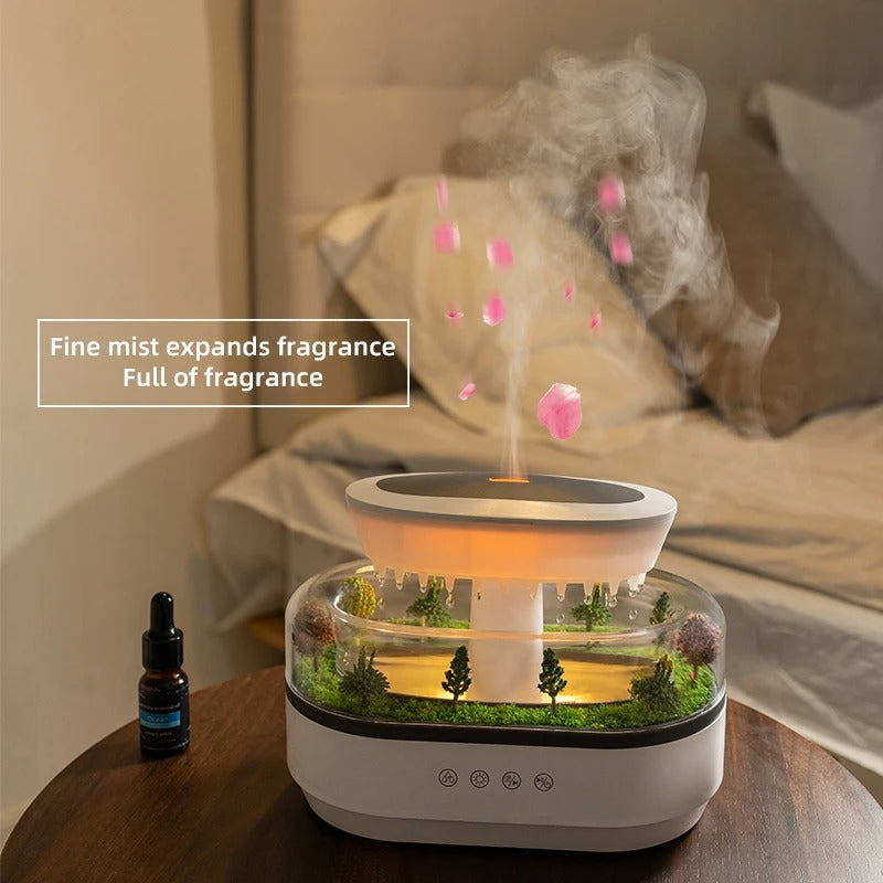 Aroma luchtbevochtiger met mist
