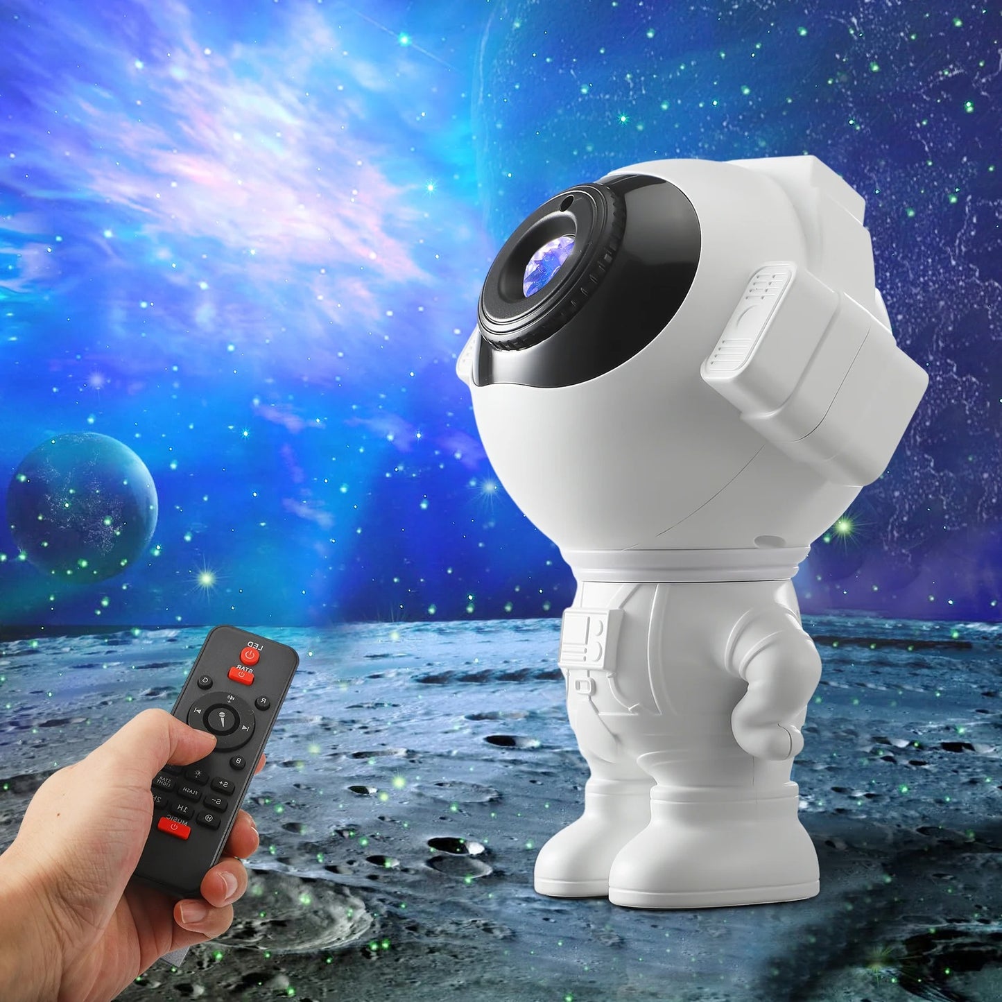 Astronaut sterrenhemel projector met afstandbediening