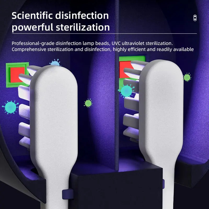 Draagbare UV tandenborstel sterilisator met professionele desinfectie