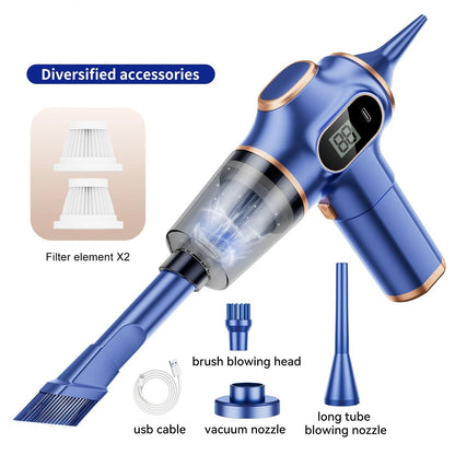 Draadloze auto stofzuiger met accessoires