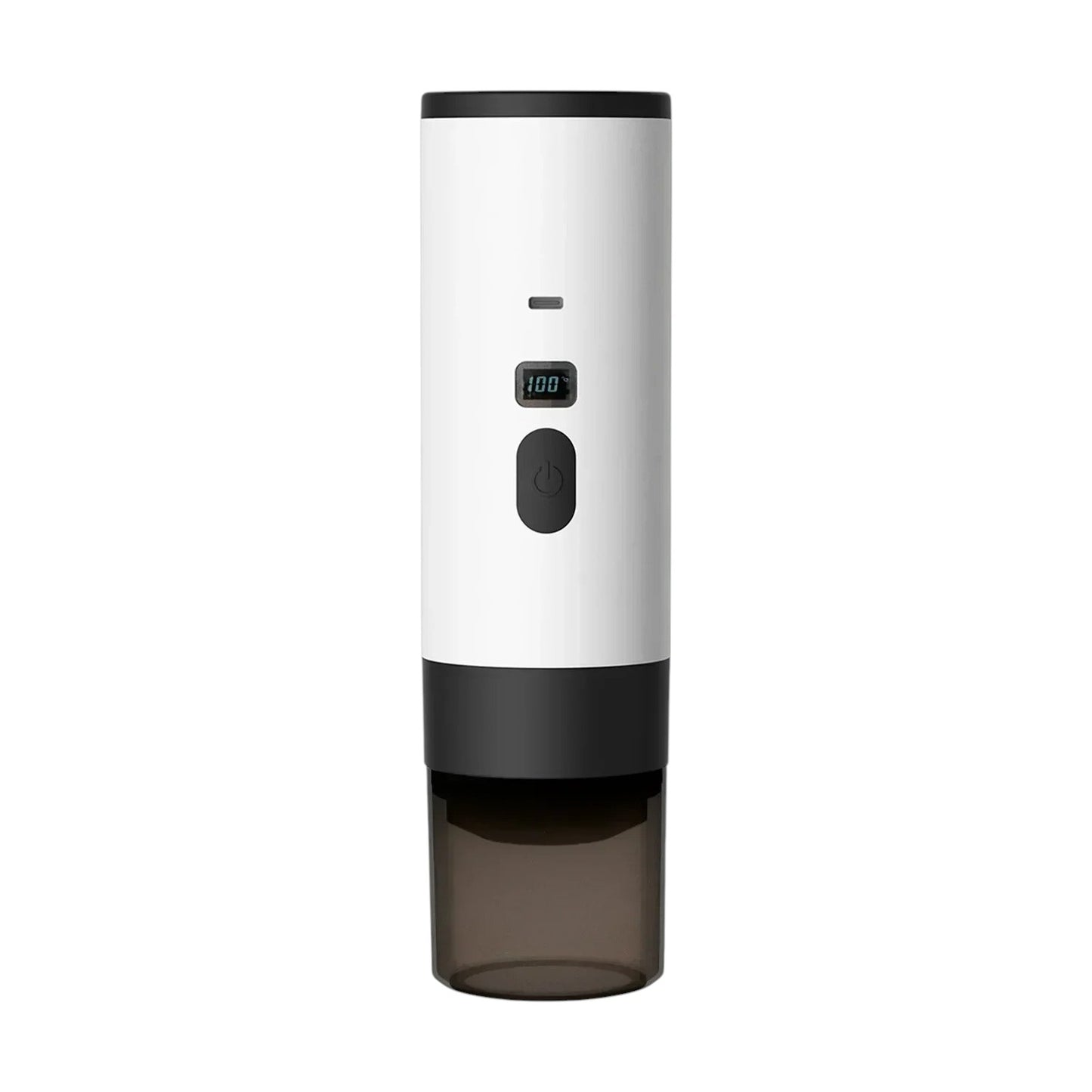 Draagbaar espresso apparaat in wit