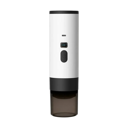 Draagbaar espresso apparaat in wit
