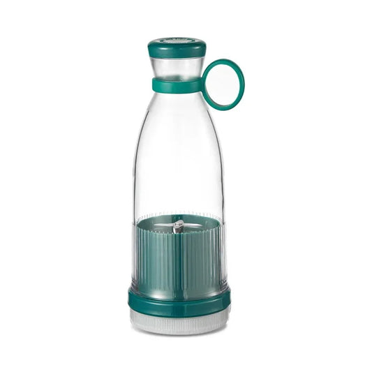 Draagbare elektrische juicer blender in groen