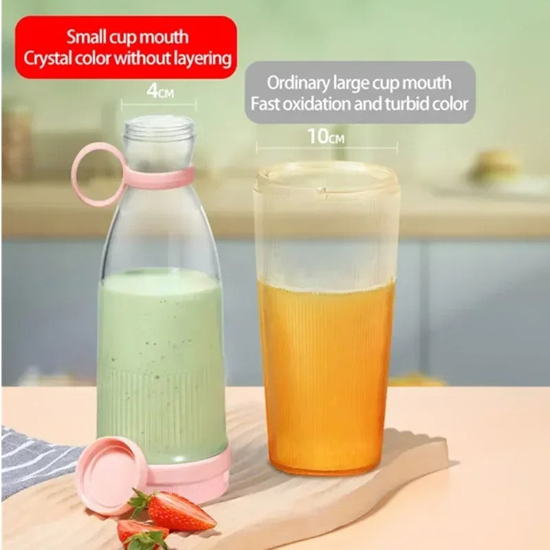 Draagbare elektrische juicer blender met kleine bekermond