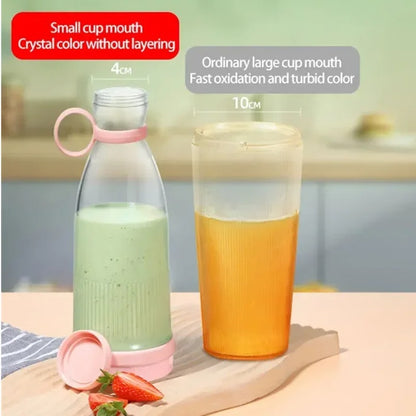 Draagbare elektrische juicer blender met kleine bekermond