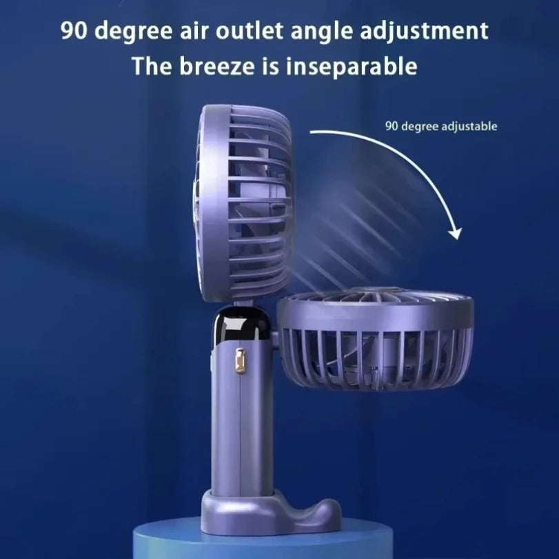 Draagbare miniventilator opvouwbaar