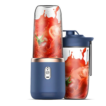Draagbare blender in blauw