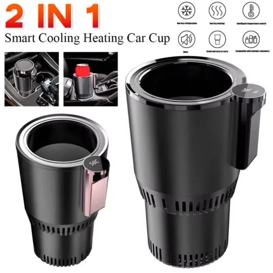 Elektrische bekerverwarmer/koeler met 2-in-1 functie