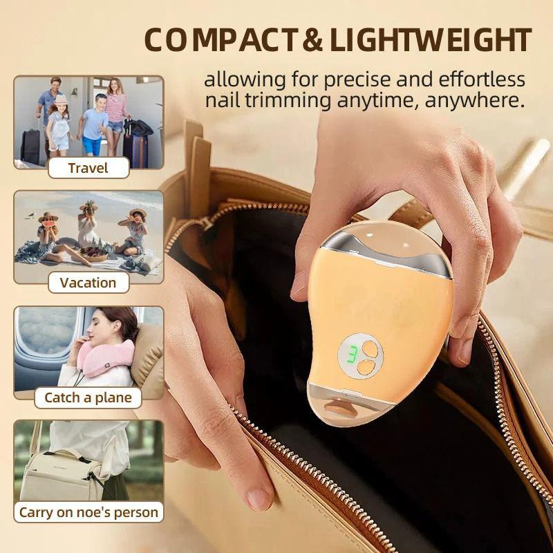 Elektrische nagelknipper is compact & draagbaar