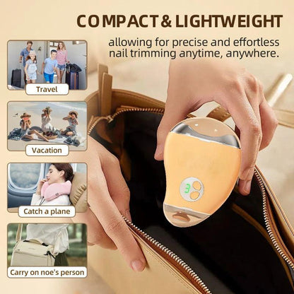 Elektrische nagelknipper is compact & draagbaar