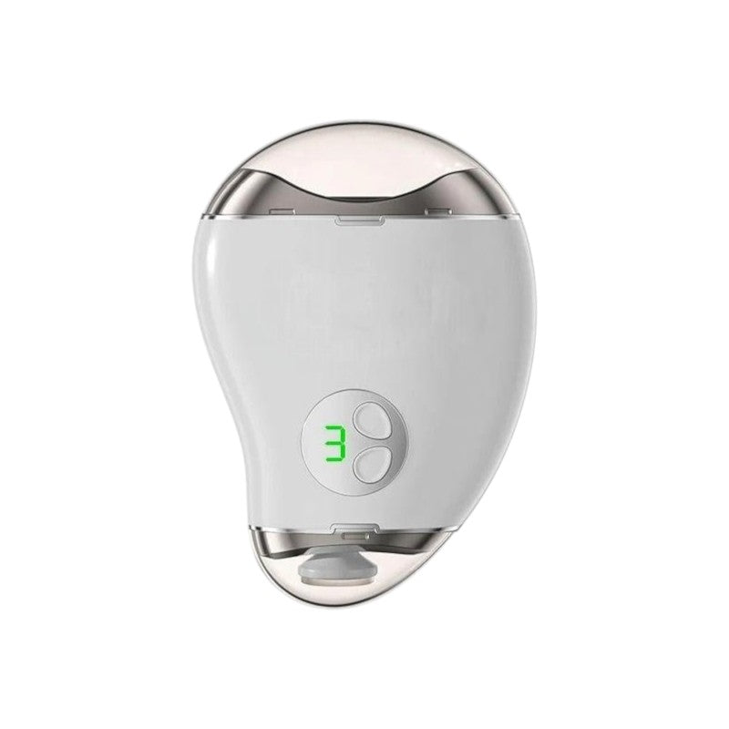 Elektrische nagelknipper in wit