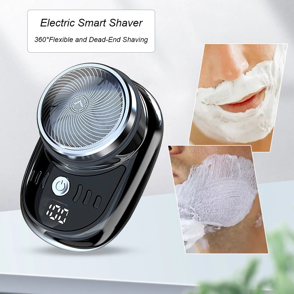Mini elektrische baardtrimmer is flexibel