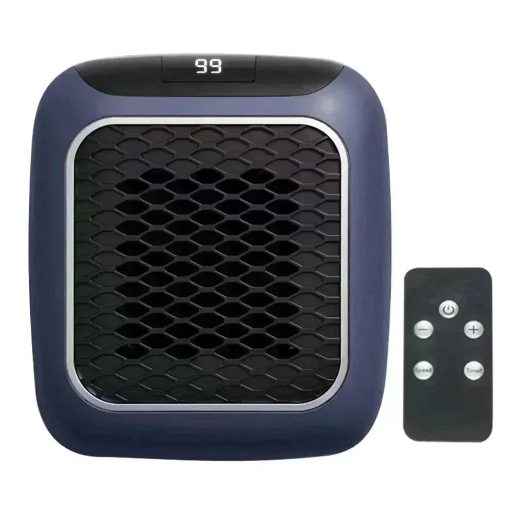 800W mini verwarming in blauw