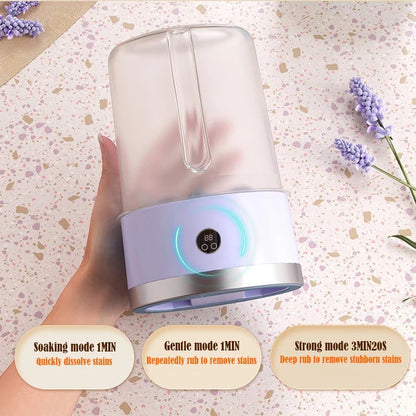 Draagbare mini wasmachine met functies