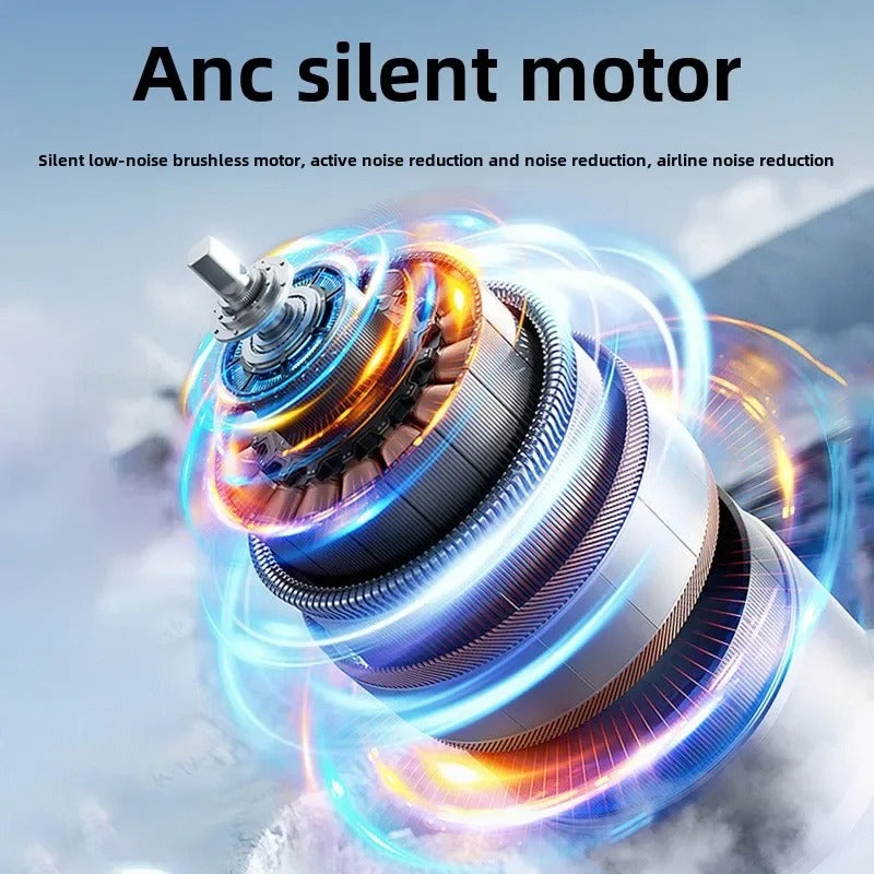 Draagbare ijskompres miniventilator met stille motor