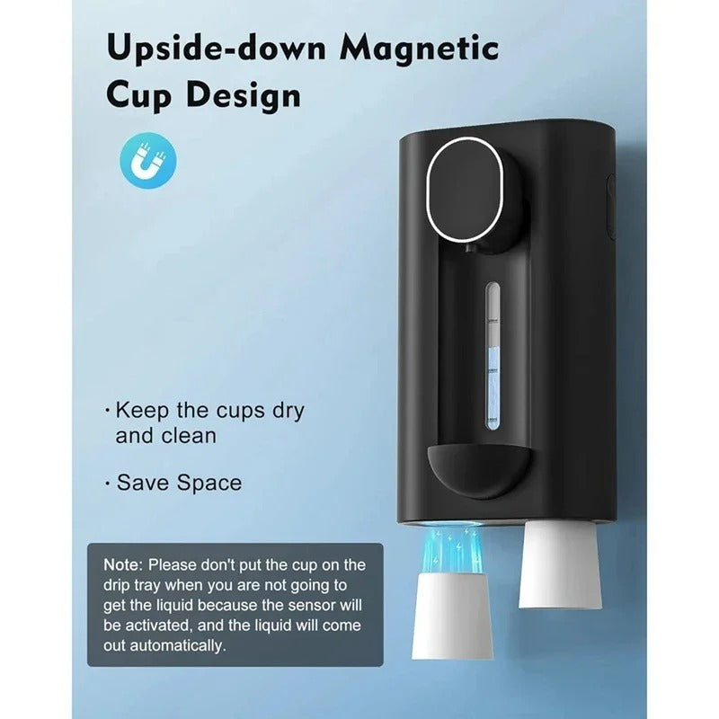 Automatische mondwater dispenser magnetisch