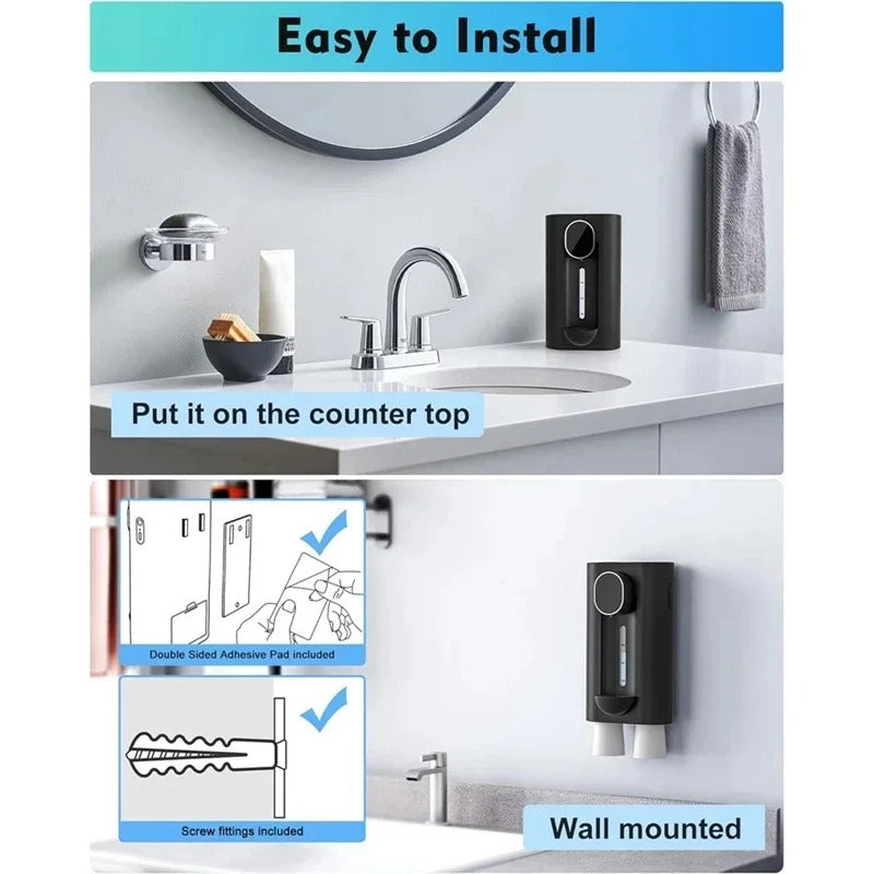 Automatische mondwater dispenser makkelijk te installeren