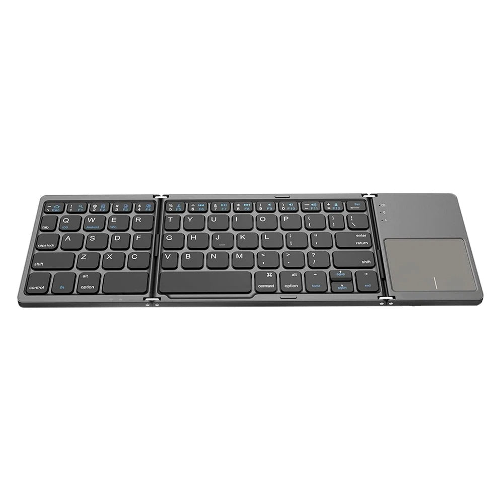 Opvouwbaar toetsenbord met touchpad