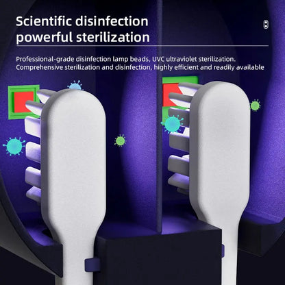 Draagbare UV tandenborstel sterilisator met professionele desinfectie