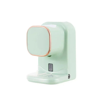 Automatische tandpasta dispenser in groen