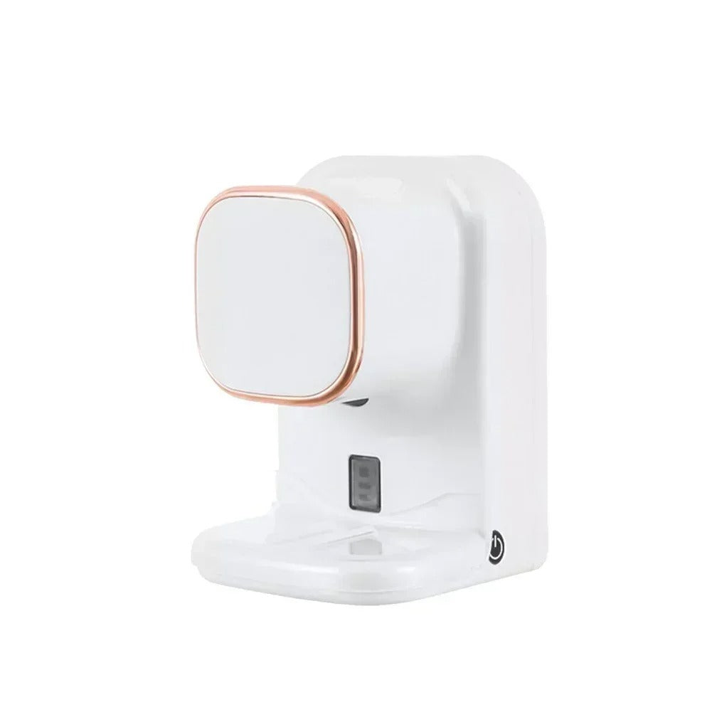 Automatische tandpasta dispenser in wit