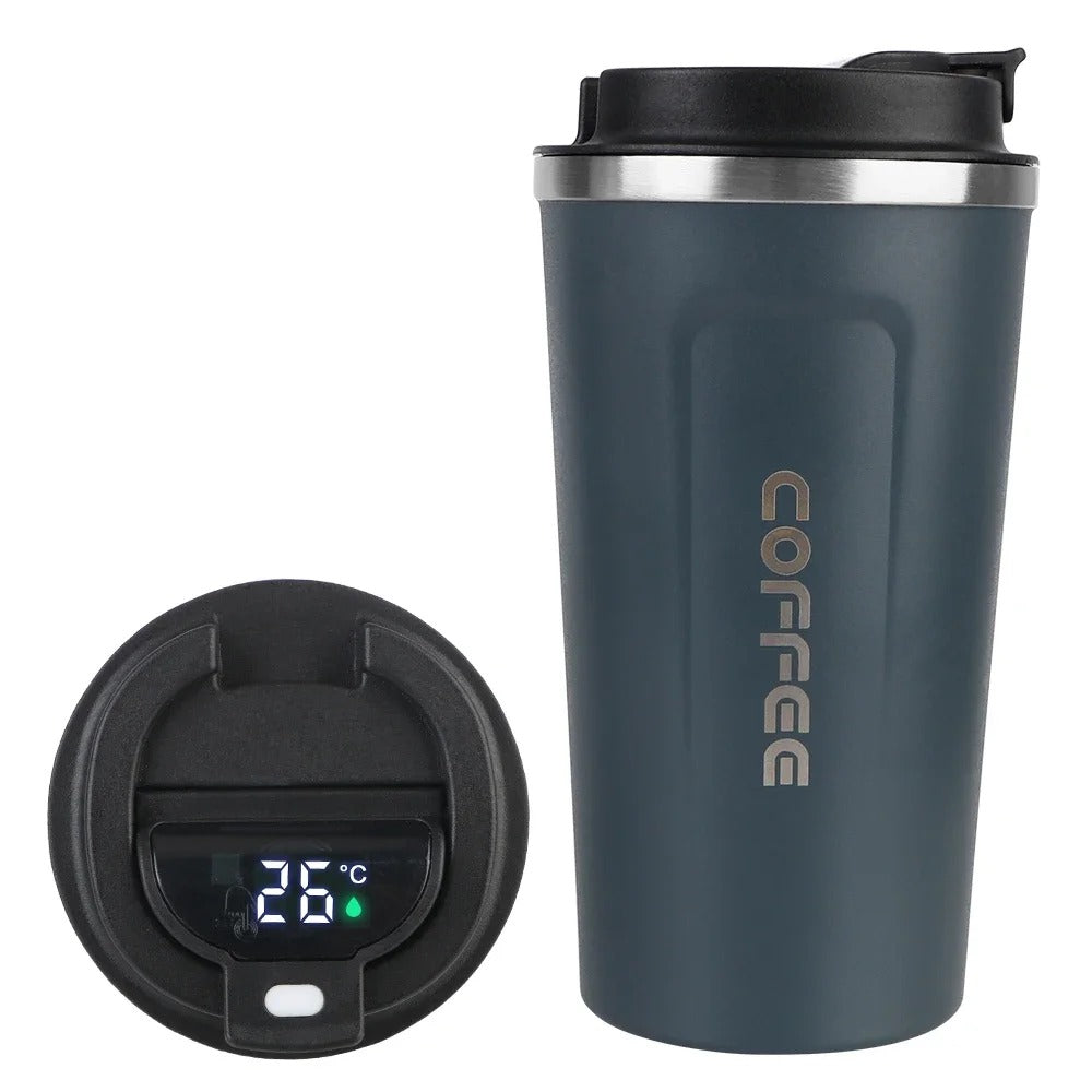 Thermische koffiemok 510ml in blauw