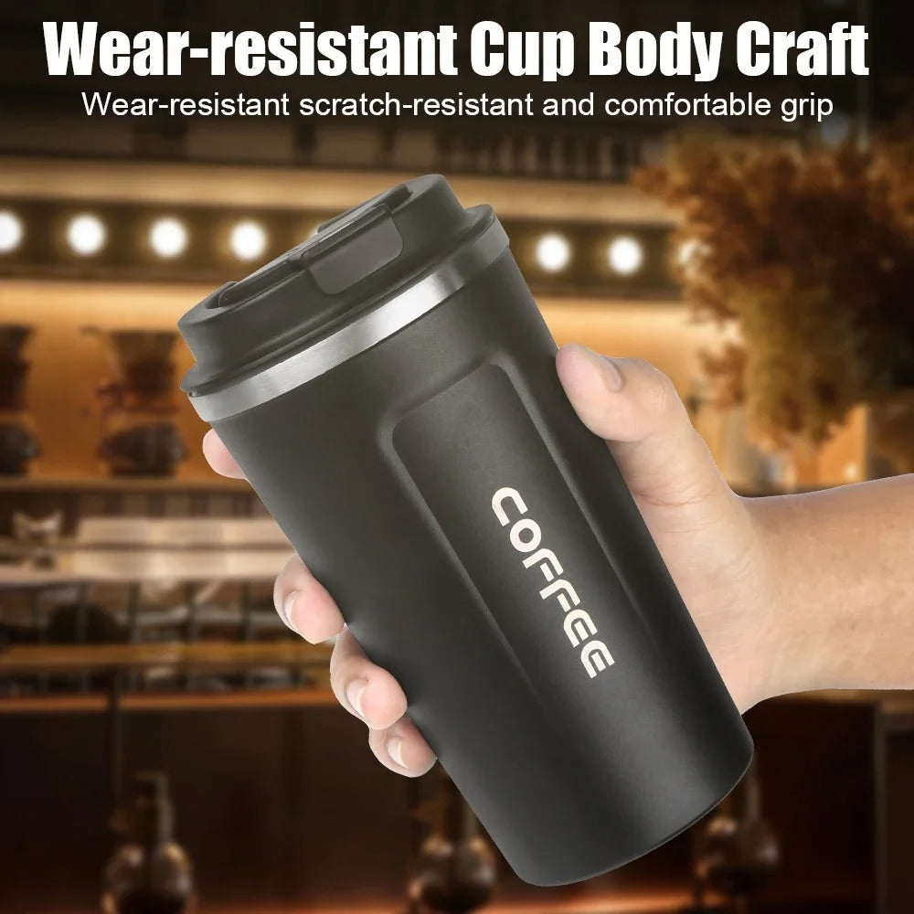 Thermische koffiemok 510ml is comfortabel