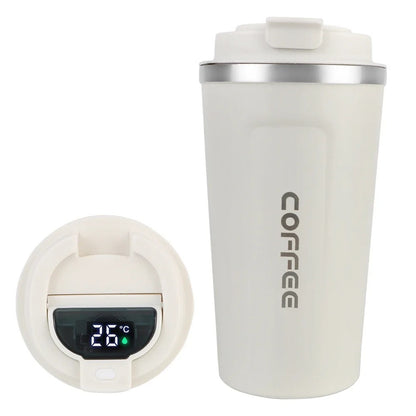 Thermische koffiemok 510ml in wit