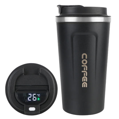 Thermische koffiemok 510ml in zwart